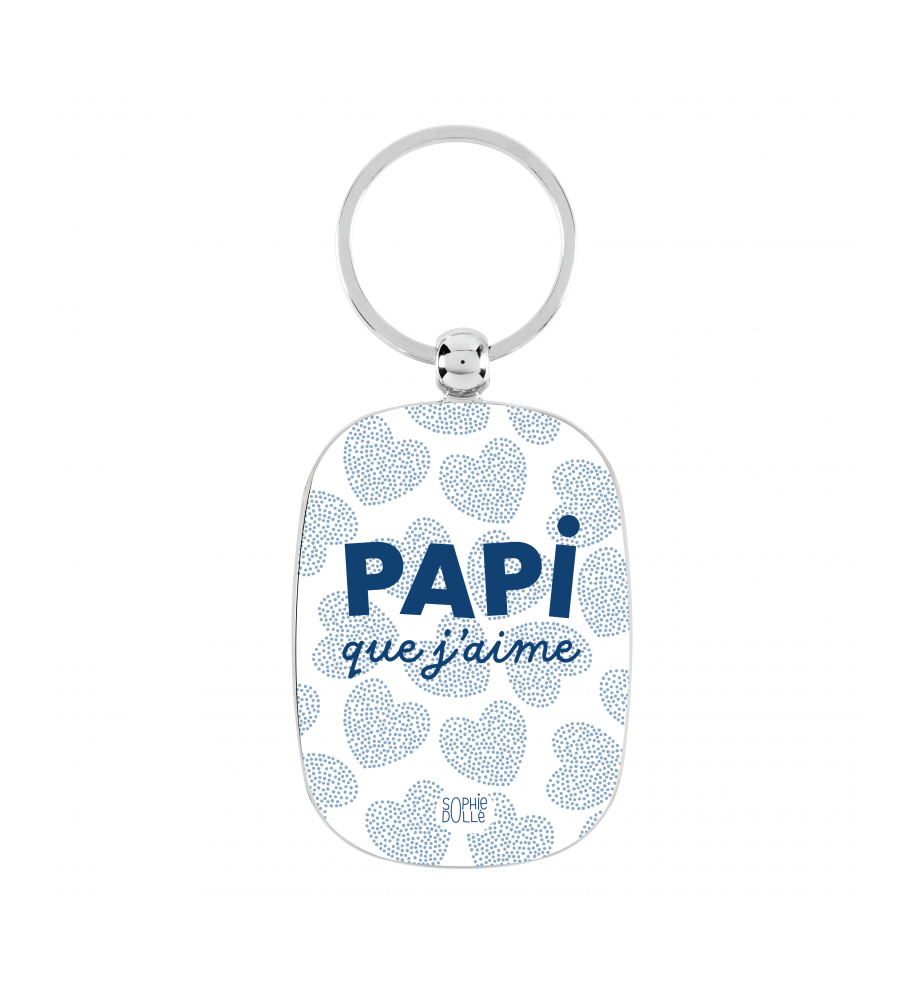 PORTE-CLES PAPI QUE J'AIME