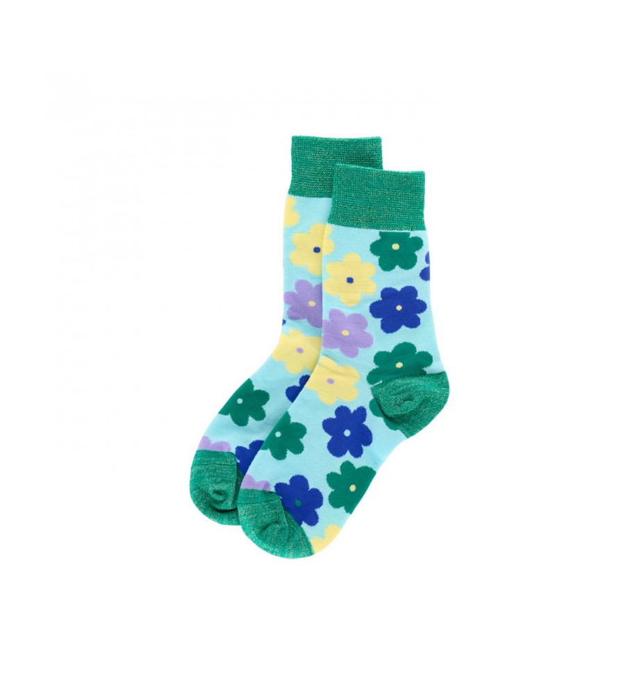 CHAUSSETTES FLEUR VINTAGE DLP