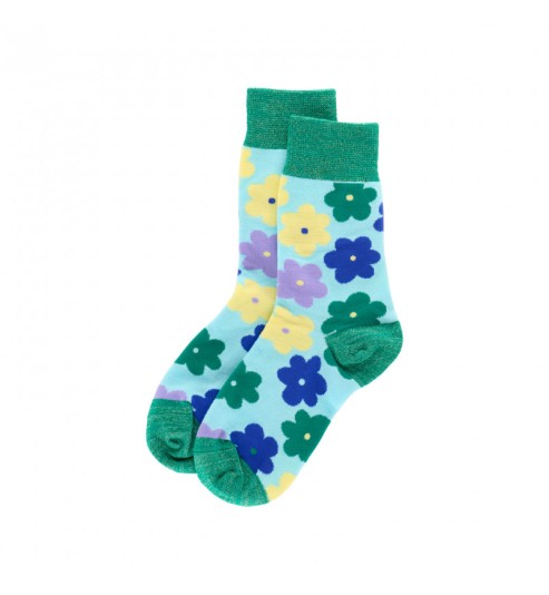 CHAUSSETTES FLEUR VINTAGE DLP