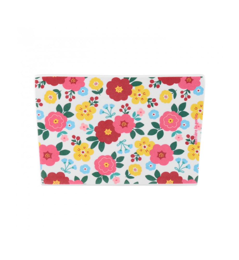 PORTE EPONGE BOB BOUQUET DE ROSES