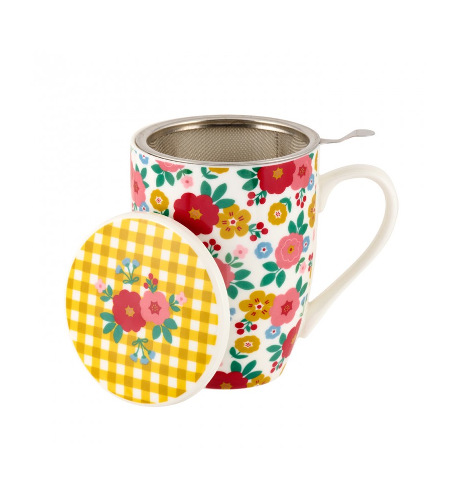 TISANIERE BOUQUET DE ROSES