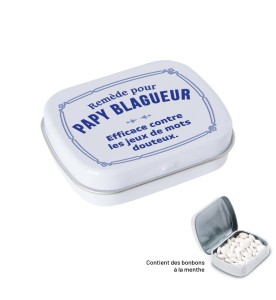 BOITE À BONBONS PAPY BLAGUEUR