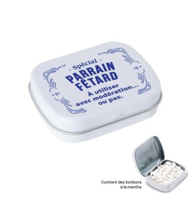 BOITE À BONBONS PARRAIN FETARD