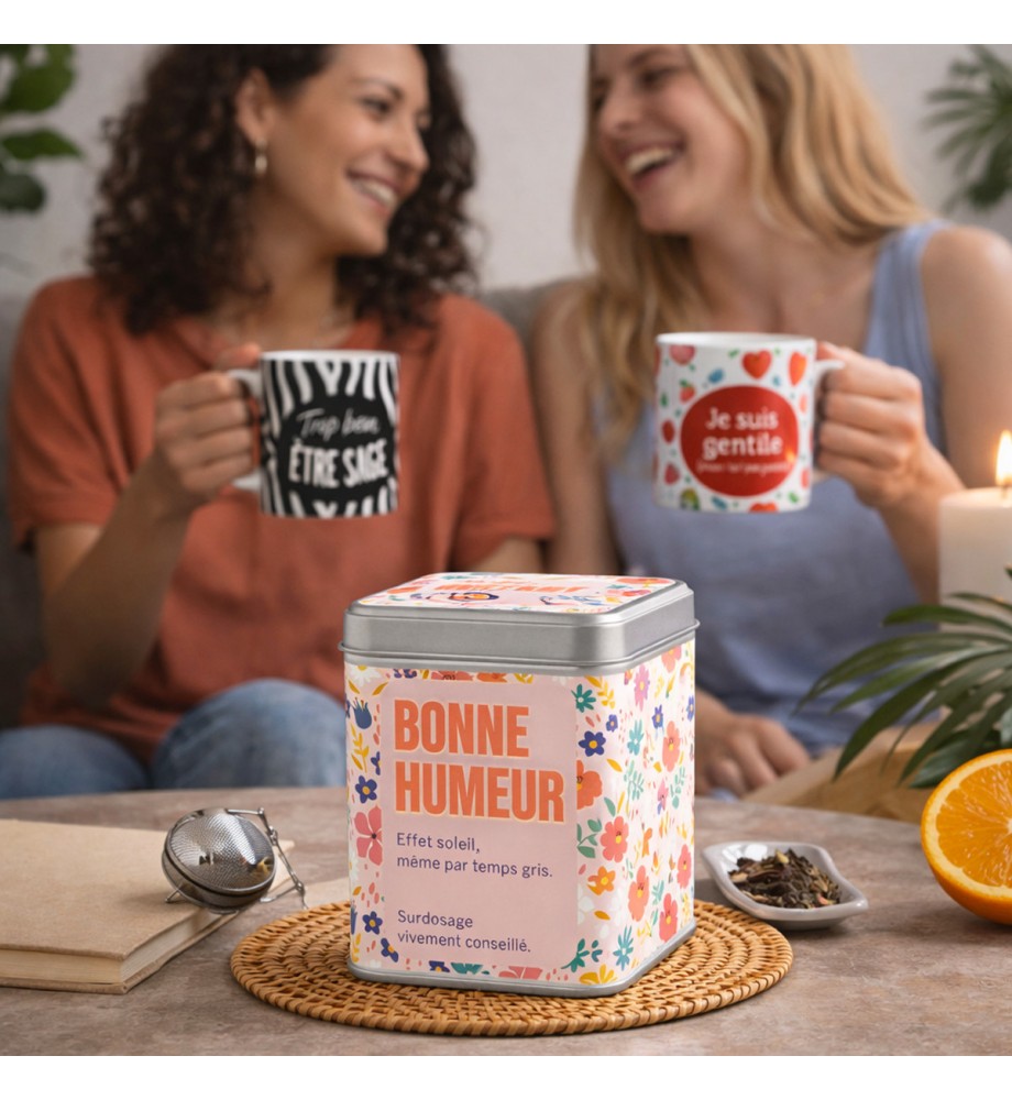 BOITE A THÉ BONNE HUMEUR