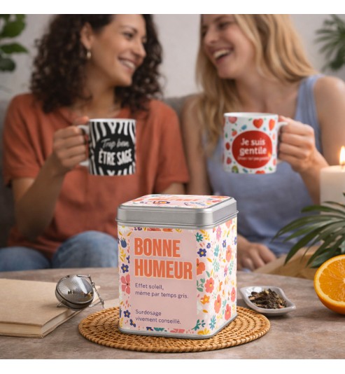 BOITE A THÉ BONNE HUMEUR