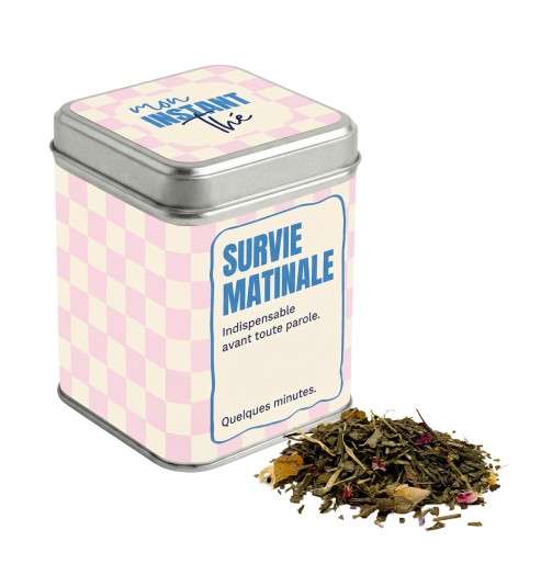 BOITE A THÉ SURVIE MATINALE