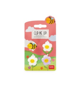 Set de 4 mini barrettes à cheveux « Clip Me Up! » – Legami