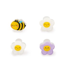 Set de 4 mini barrettes à cheveux « Clip Me Up! » – Legami