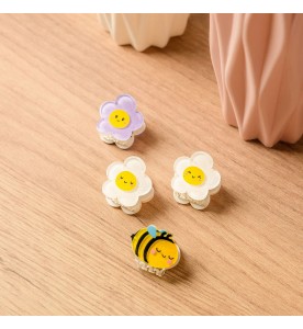 Set de 4 mini barrettes à cheveux « Clip Me Up! » – Legami