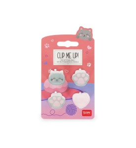 Set de 4 mini barrettes à cheveux « Clip Me Up! » – Legami