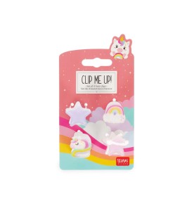 Set de 4 mini barrettes à cheveux « Clip Me Up! » – Legami