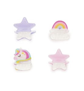 Set de 4 mini barrettes à cheveux « Clip Me Up! » – Legami