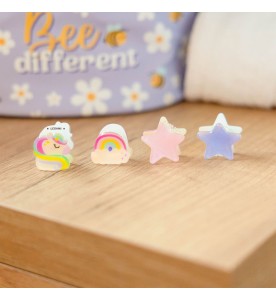 Set de 4 mini barrettes à cheveux « Clip Me Up! » – Legami
