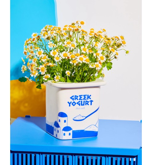 VASE POT YAOURT GREC FLUID MARKET