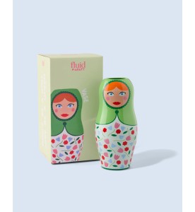 VASE DOLLS FLEURS FLUID MARKET