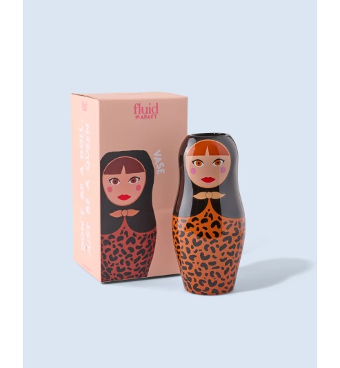VASE DOLLS LEOPARD FLUID MARKET