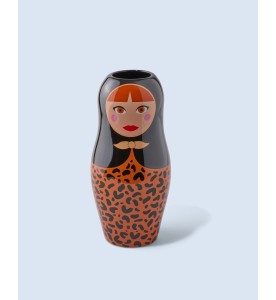 VASE DOLLS LEOPARD FLUID MARKET