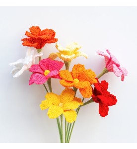 fleur en crochet