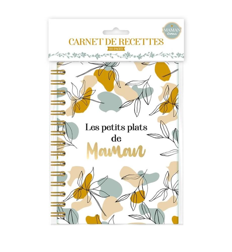 CARNET DE RECETTES PLATS DE MAMAN