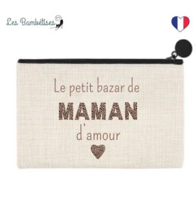 POCHETTE MAMAN LEOPARD