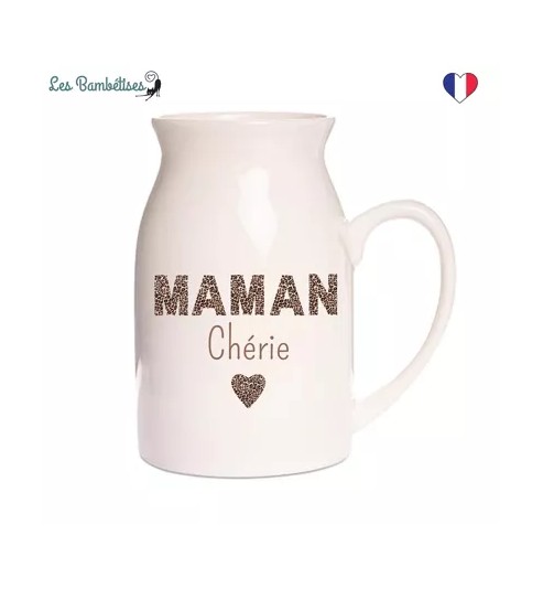VASE MAMAN LEOPARD 12CM