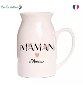 VASE MAMAN FLEURS BOHO 12CM