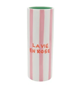 VASE ANTONIA LA VIE EN ROSE QUE RICO