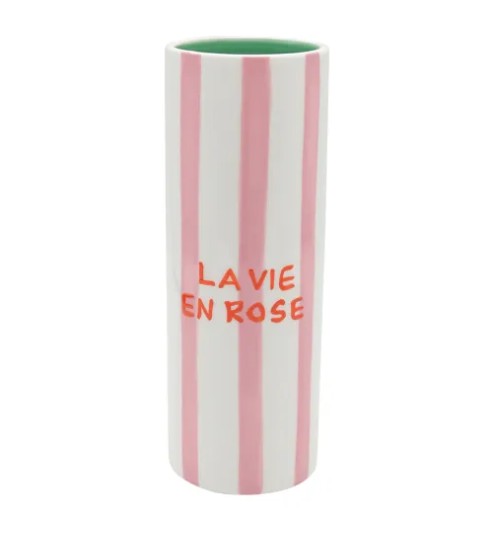 VASE ANTONIA LA VIE EN ROSE QUE RICO