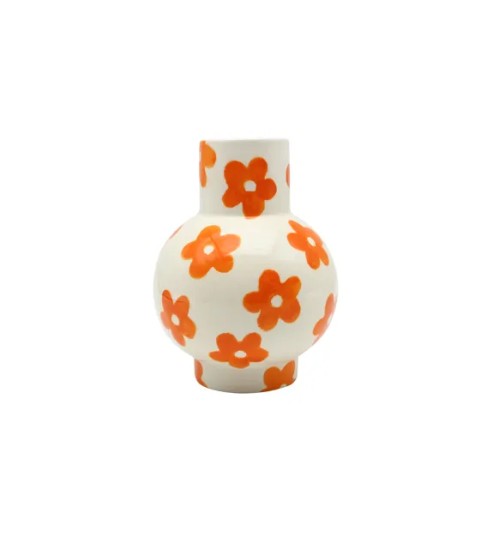 VASE GASPAR DANCING DAISIES QUE RICO