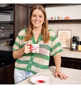 MUG SARA CHERRY CHARM QUE RICO