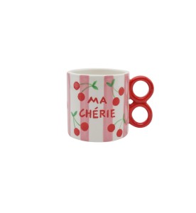 MUG SARA CHERRY CHARM QUE RICO