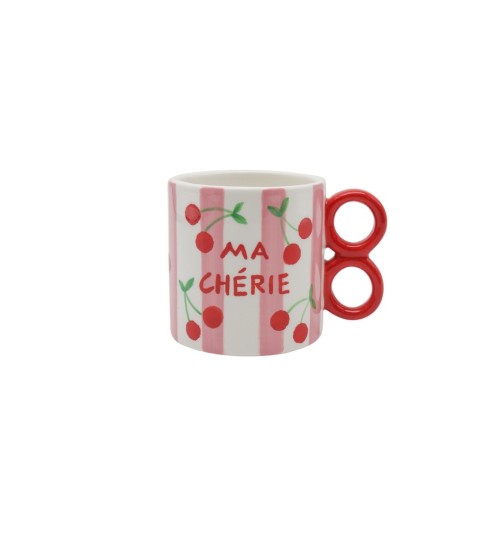 MUG SARA CHERRY CHARM QUE RICO