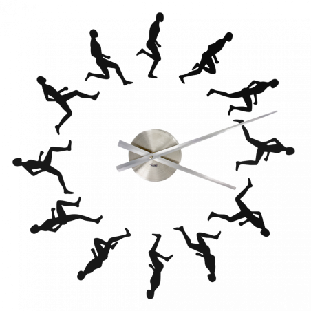 HORLOGE NOIR TIME Pylones
