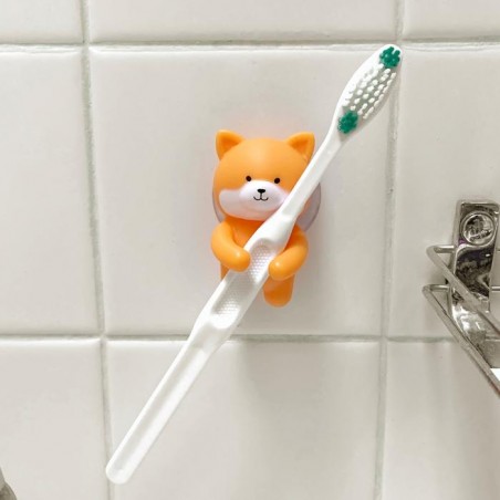SUPPORT BROSSE A DENTS CHIEN Kikkerland SUPPORT BROSSE A DENTS CHIEN Kikkerland