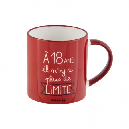MUG ADISCIO + BOITE CADEAU 18 ANS