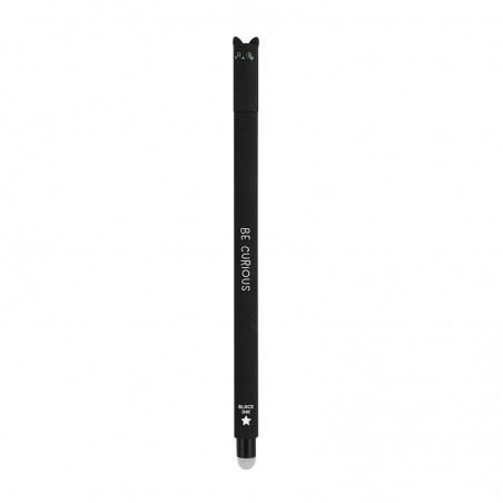 STYLO A ENCRE EFFÇABLE CHAT NOIR LEGAMI