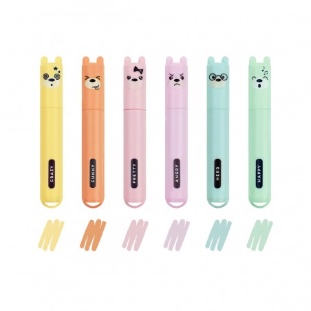 MINI SOURLIGNEUR PASTEL TEDDY'