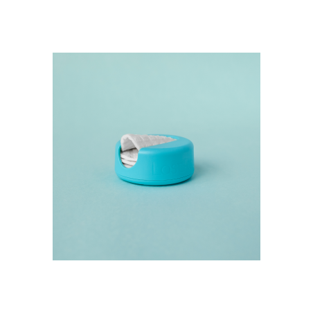 DISQUES DEMAQUILLANTS REUTILISABLES LAST ROUND TURQUOISE