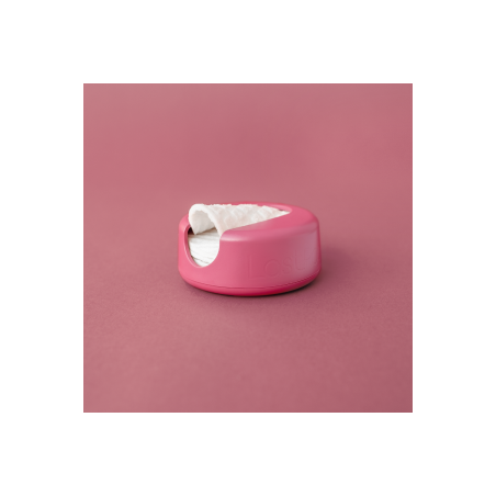 DISQUES DEMAQUILLANTS REUTILISABLES LAST ROUND ROUGE