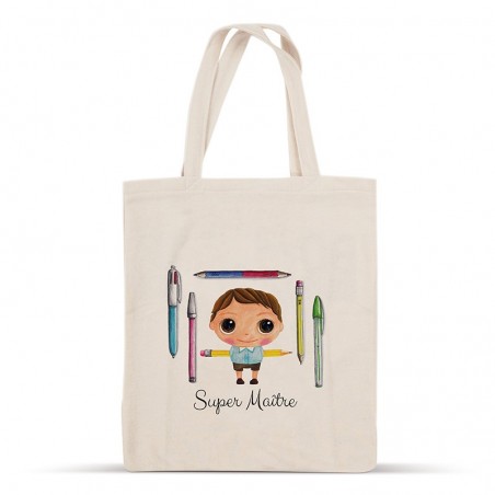 TOTE BAG MAITRE CRAYONS