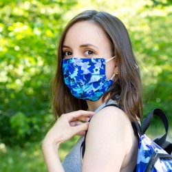 MASQUE LAVABLE  M CAMOUFLAGE PYLONES