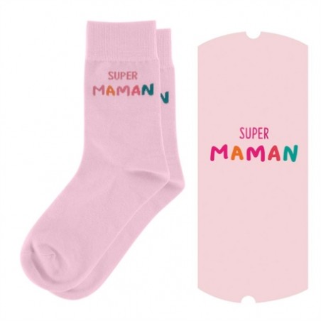 CHAUSSETTE SUPER MAMAN