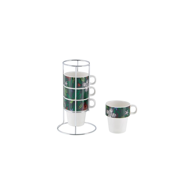 RACK 4 TASSES PETIT DELIT D'EVASION DERRIERE LA PORTE