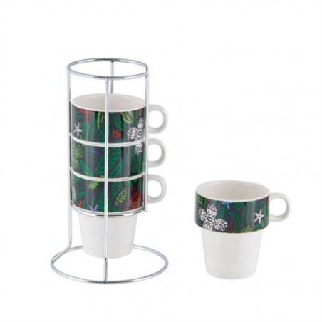 RACK 4 TASSES PETIT DELIT D'EVASION DERRIERE LA PORTE