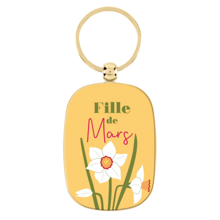 PORTE-CLES FILLE DE MARS DLP