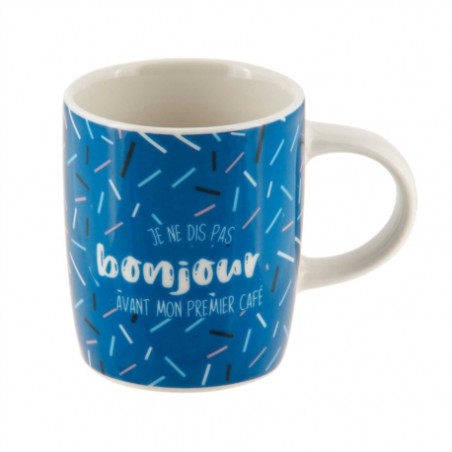 TASSE A CAFE ERIC JE NE DIS PAS BONJOUR ... DLP