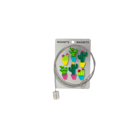 HAPPY CACTUS CABLE + 6 MAGNETS PYLONES