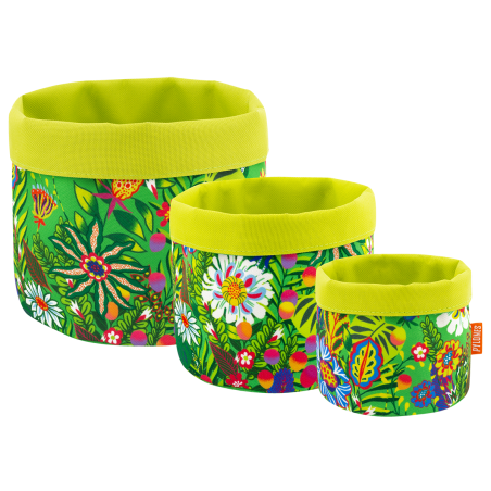SET DE 3 PANIERS GIGOGNES PRINTEMPS PYLONES SET DE 3 PANIERS GIGOGNES PRINTEMPS PYLONES