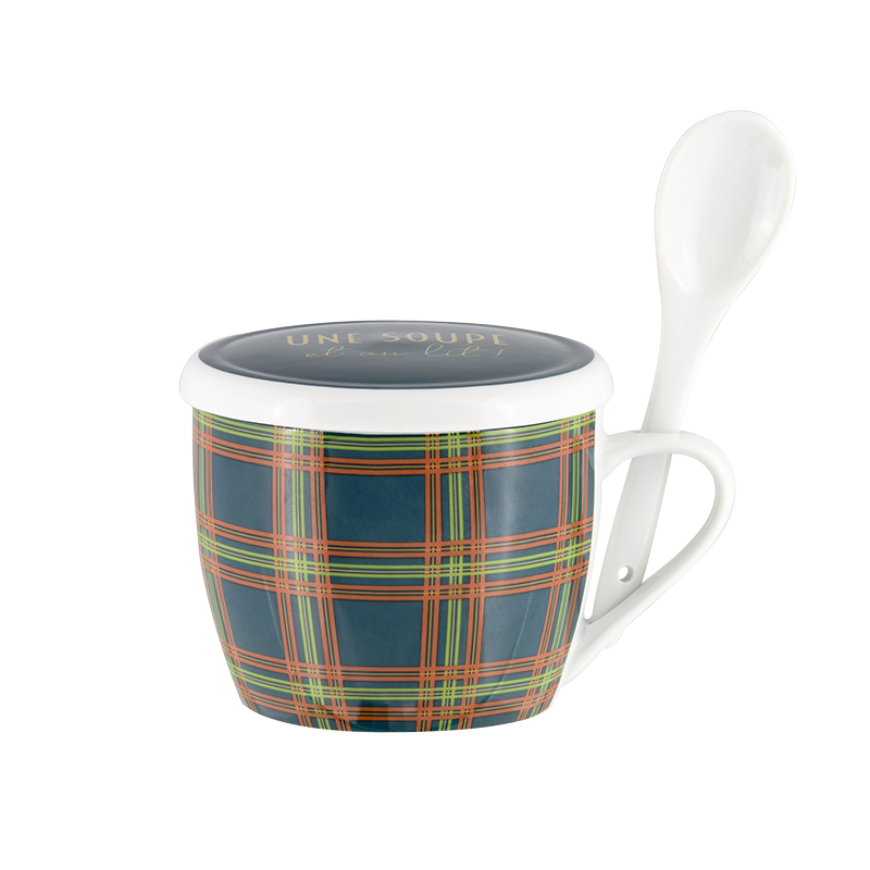 BOL A SOUPE AU LIT TARTAN
