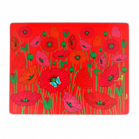 PLANCHE À TOUT COQUELICOTS PYLONES